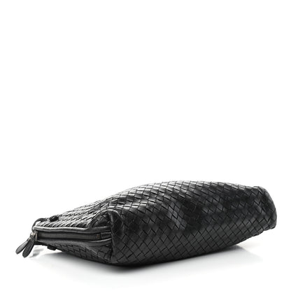Bottega Veneta Nappa Intrecciato Nodini Crossbody Messenger Black 4 of 9