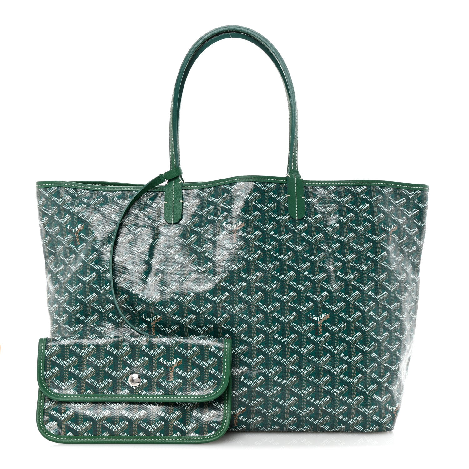 Goyard Goyardine Saint Louis PM Green 3 of 9