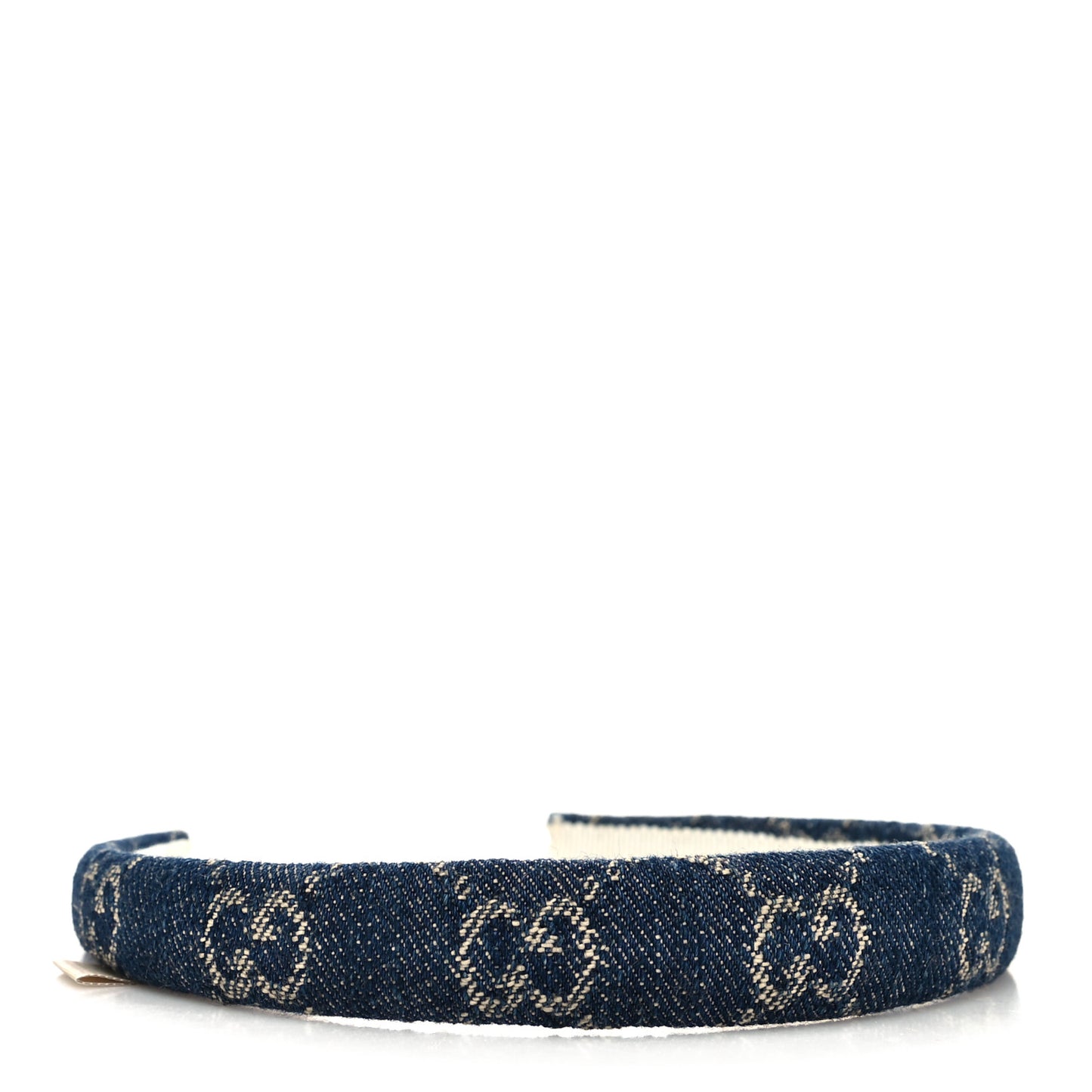 Denim Monogram Headband