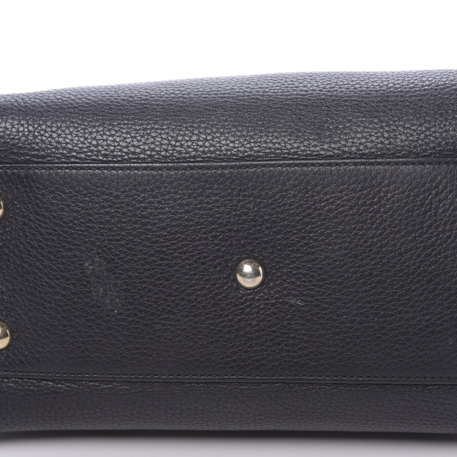Gucci Pebbled Calfskin Small Soho Top Handle Bag Black 15 of 22