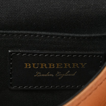 Burberry Deerskin The Bridle Crossbody Pale Clementine 6 of 9