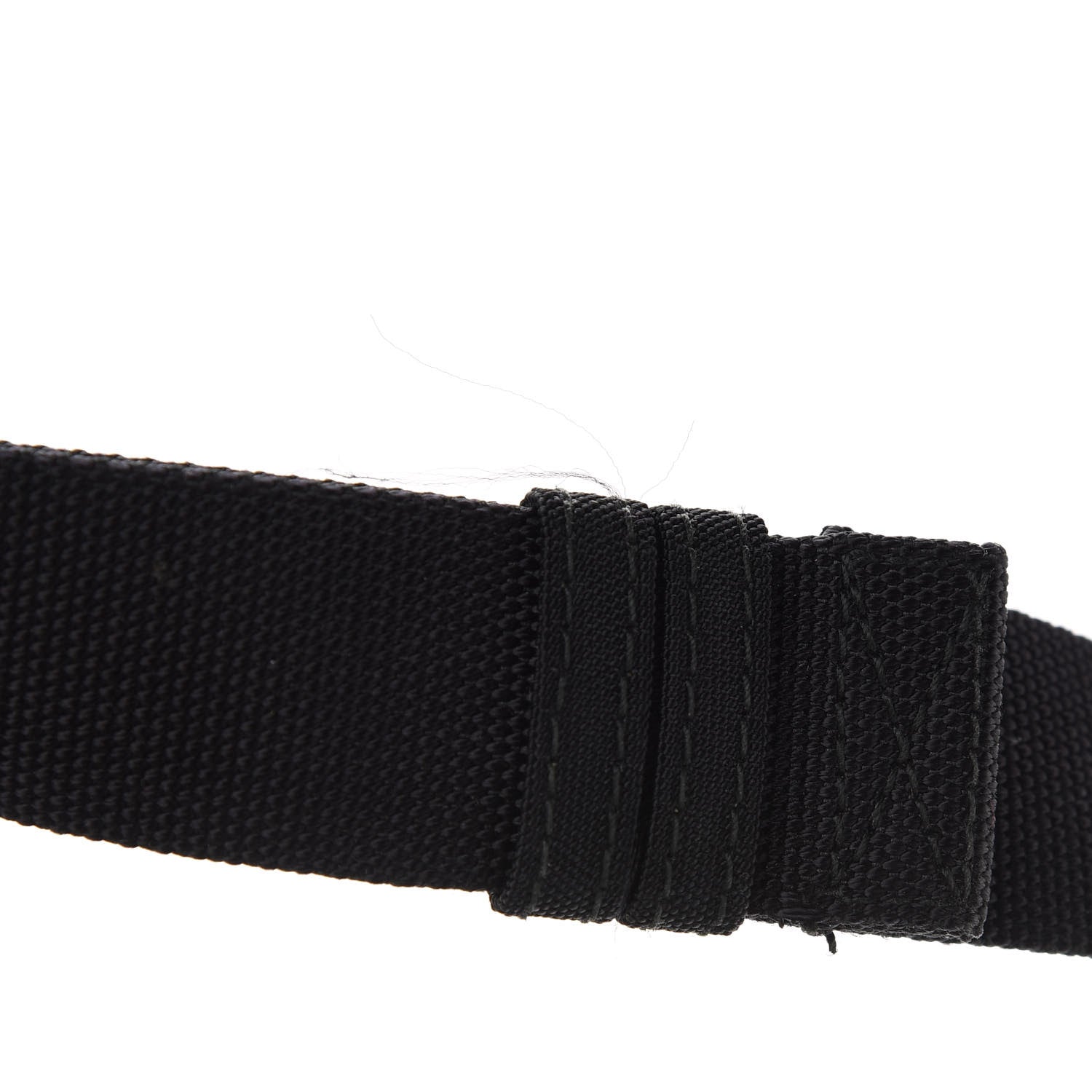 Balenciaga Nylon Canvas Explorer Beltpack Black White 8 of 10