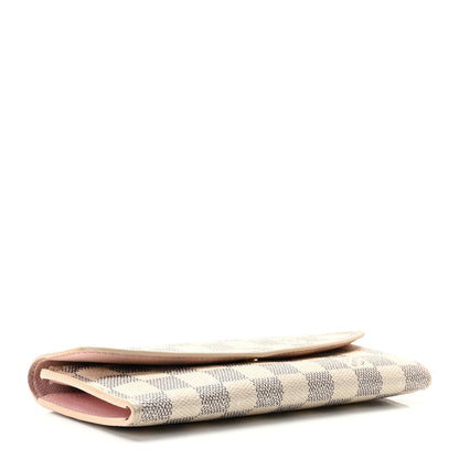 Louis Vuitton Damier Azur Emilie Wallet 4 of 9