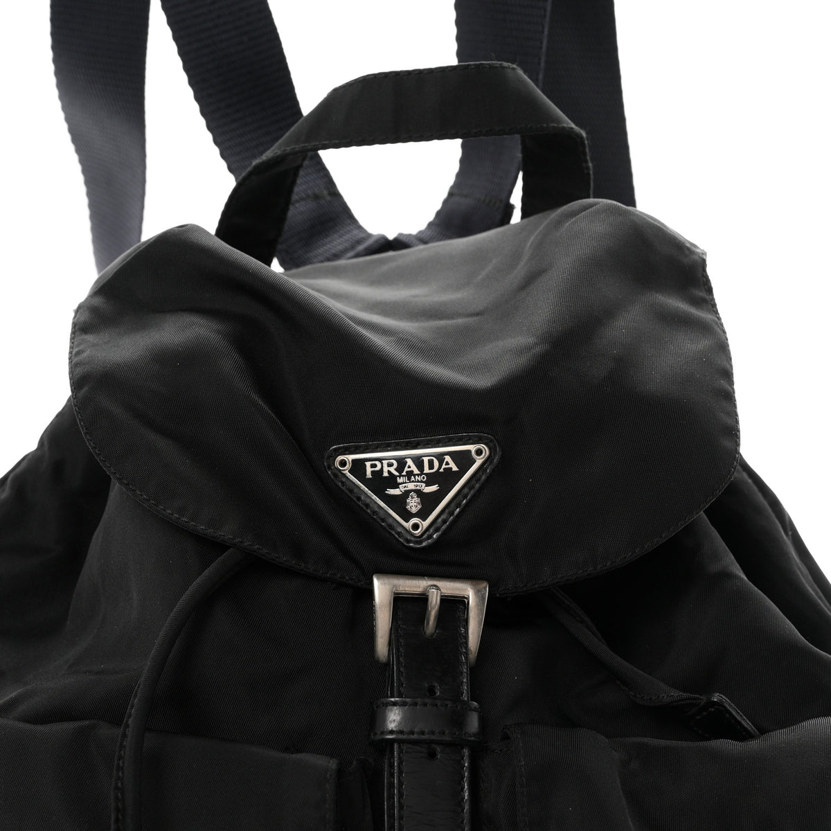 Nylon Vela Small Backpack Black