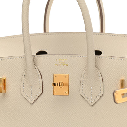 Hermes Epsom Birkin Sellier 25 Craie 6 of 11