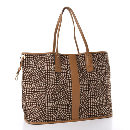 MCM Visetos Large Liz Reversible Shopper Tote Cognac 10 of 15