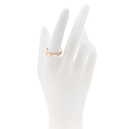 Cartier 18K Pink Gold 3.5mm LOVE Wedding Band Ring 60 9.25 2 of 5