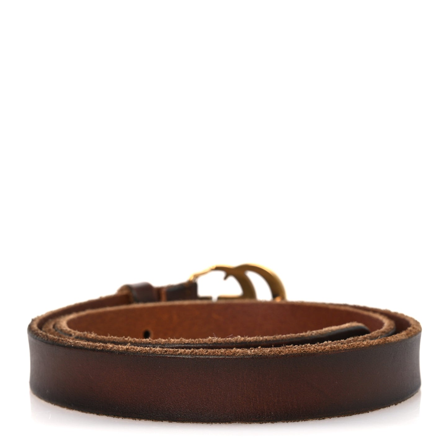 Faded Calfskin Double G 20mm Belt 85 34 Cuir