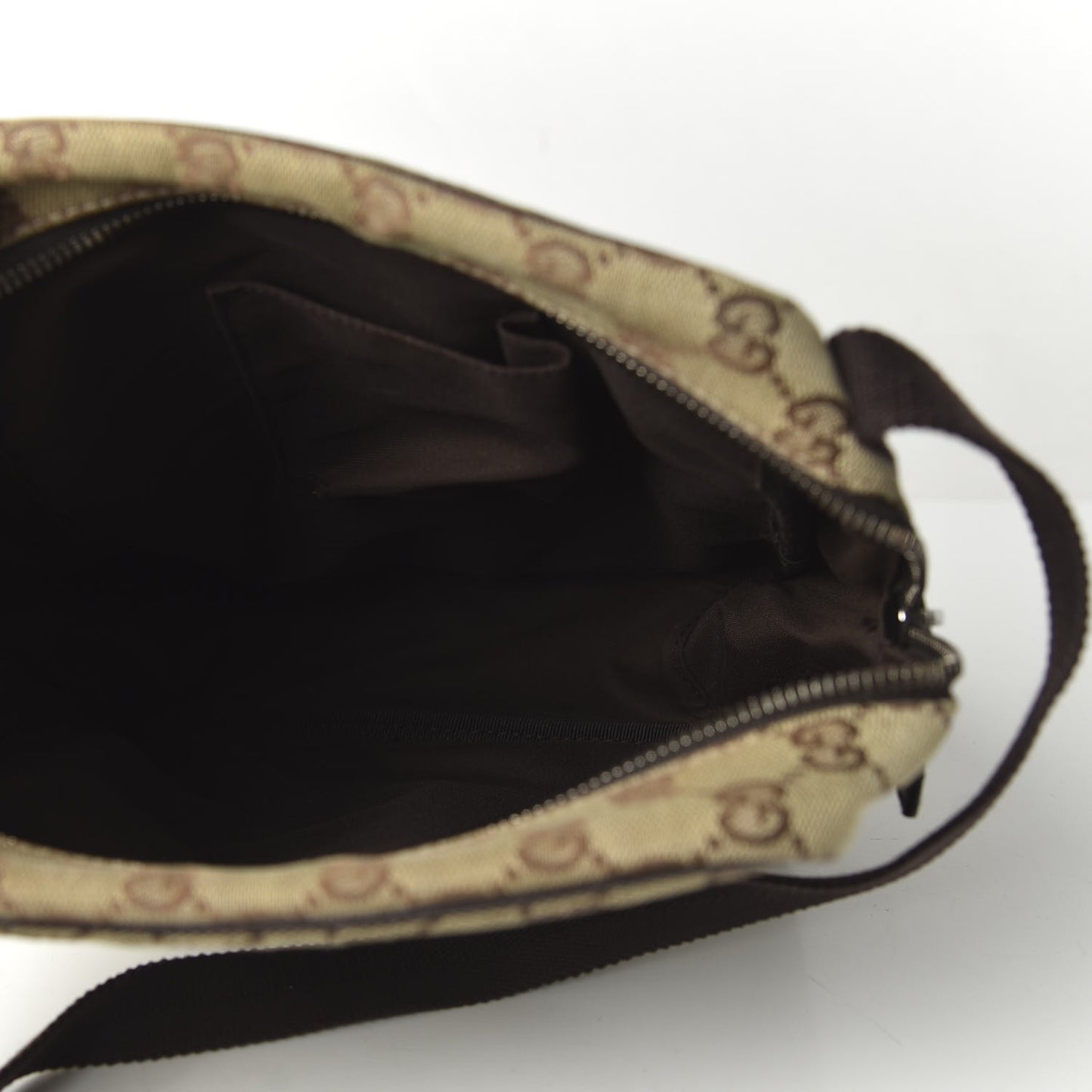 Monogram Messenger Bag Brown