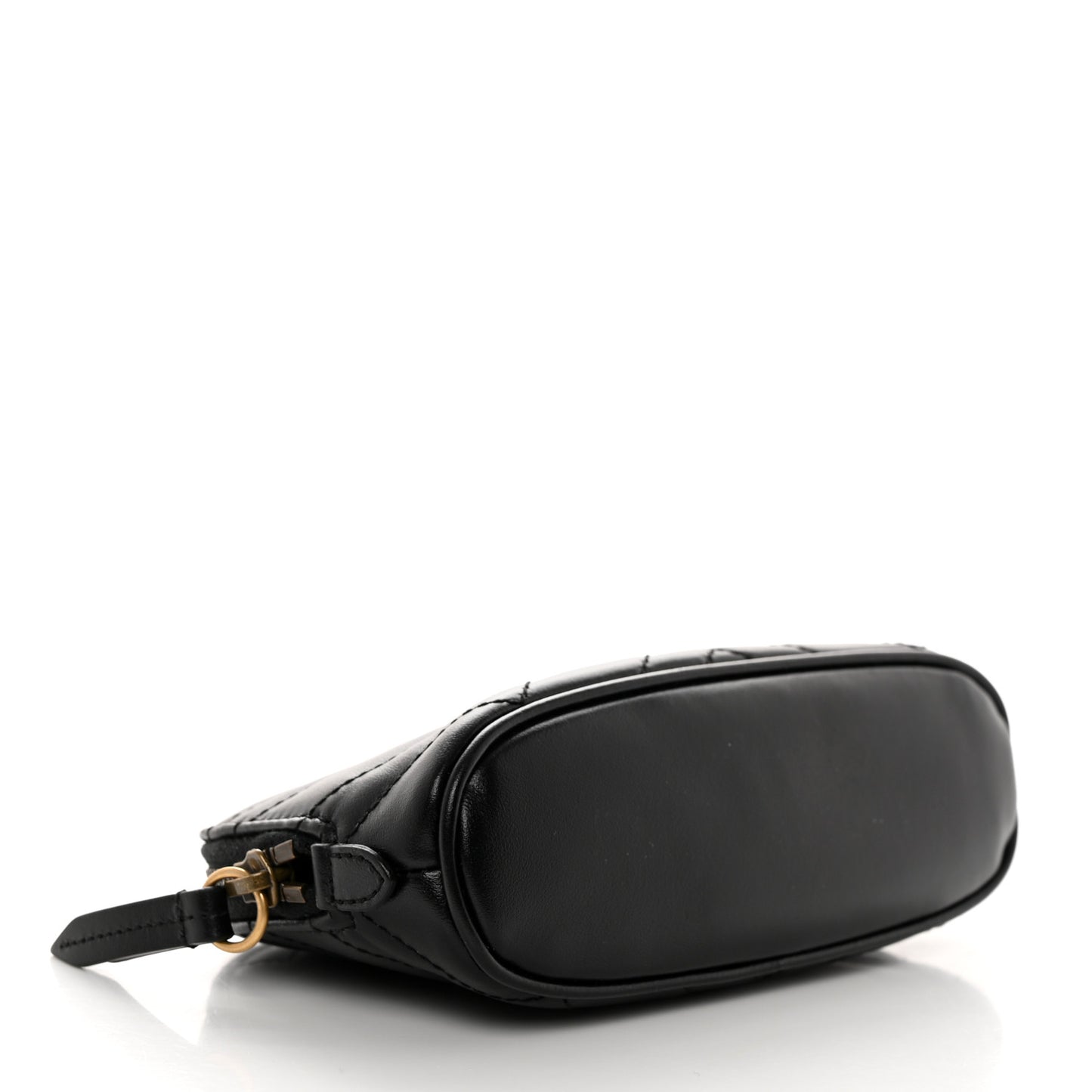 Calfskin Matelasse GG Marmont Pouch Cosmetic Case Black