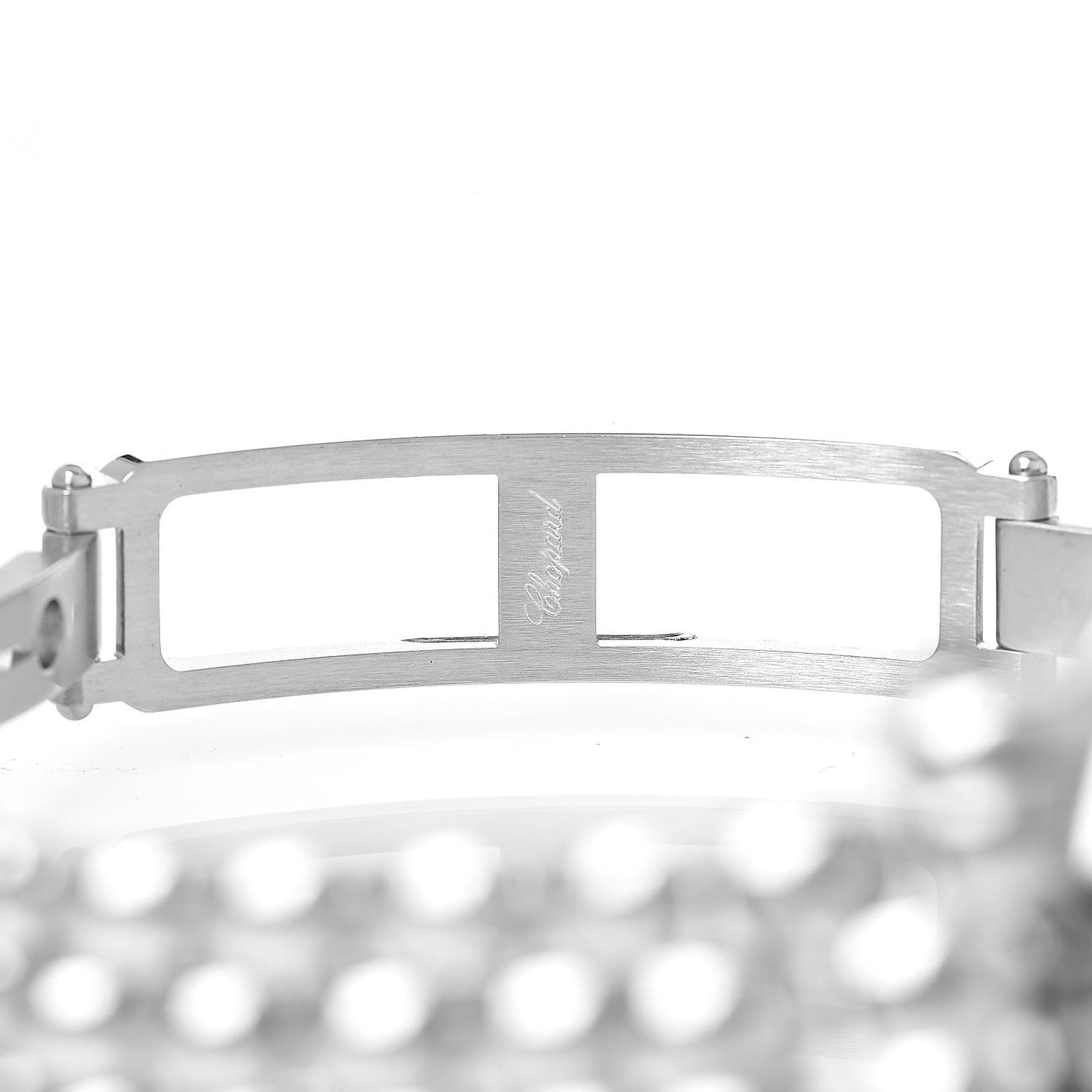 Stainless Steel 7 Diamond 32mm Happy Sport Quartz Watch