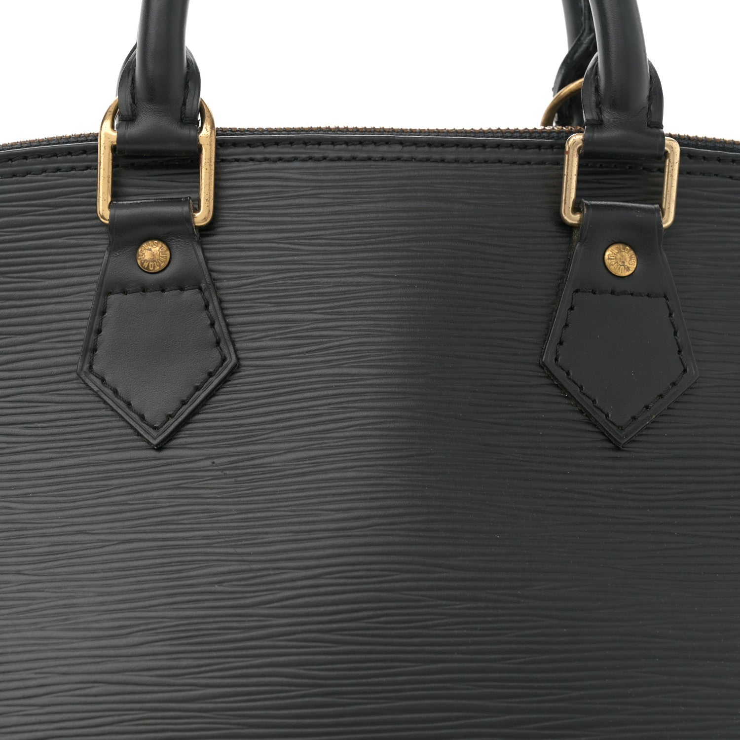 Louis Vuitton Epi Alma PM Black 8 of 12