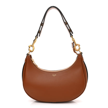 Celine Smooth Calfskin Medium Strap Ava Shoulder Bag Tan 1 of 10
