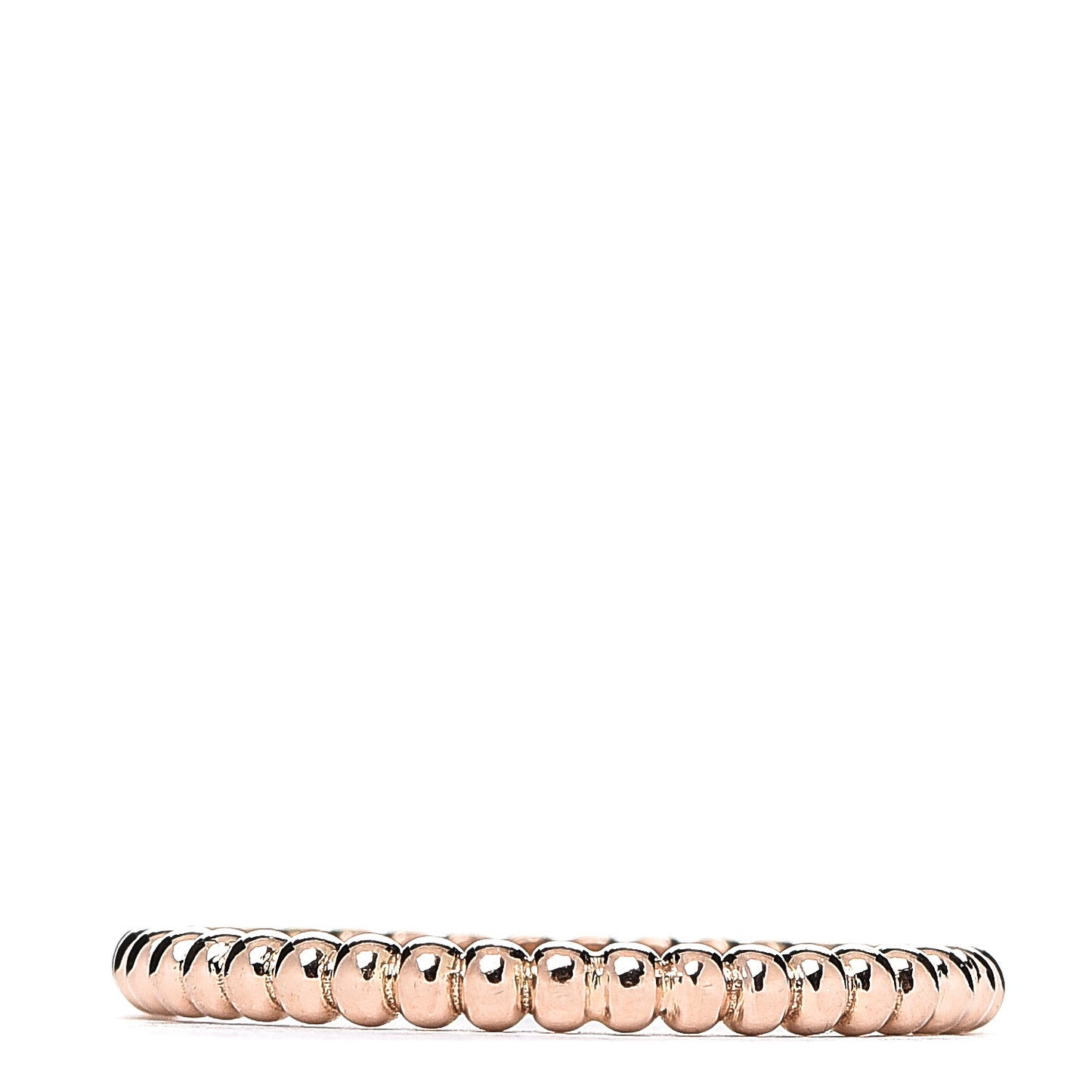 18K Rose Gold Small Perlee Ring 56 7.5