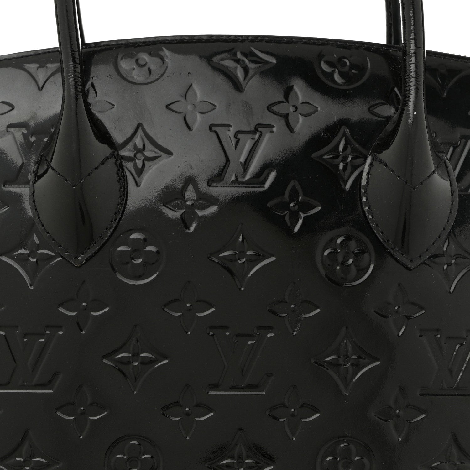 Louis Vuitton Vernis Lockit PM Black 8 of 11