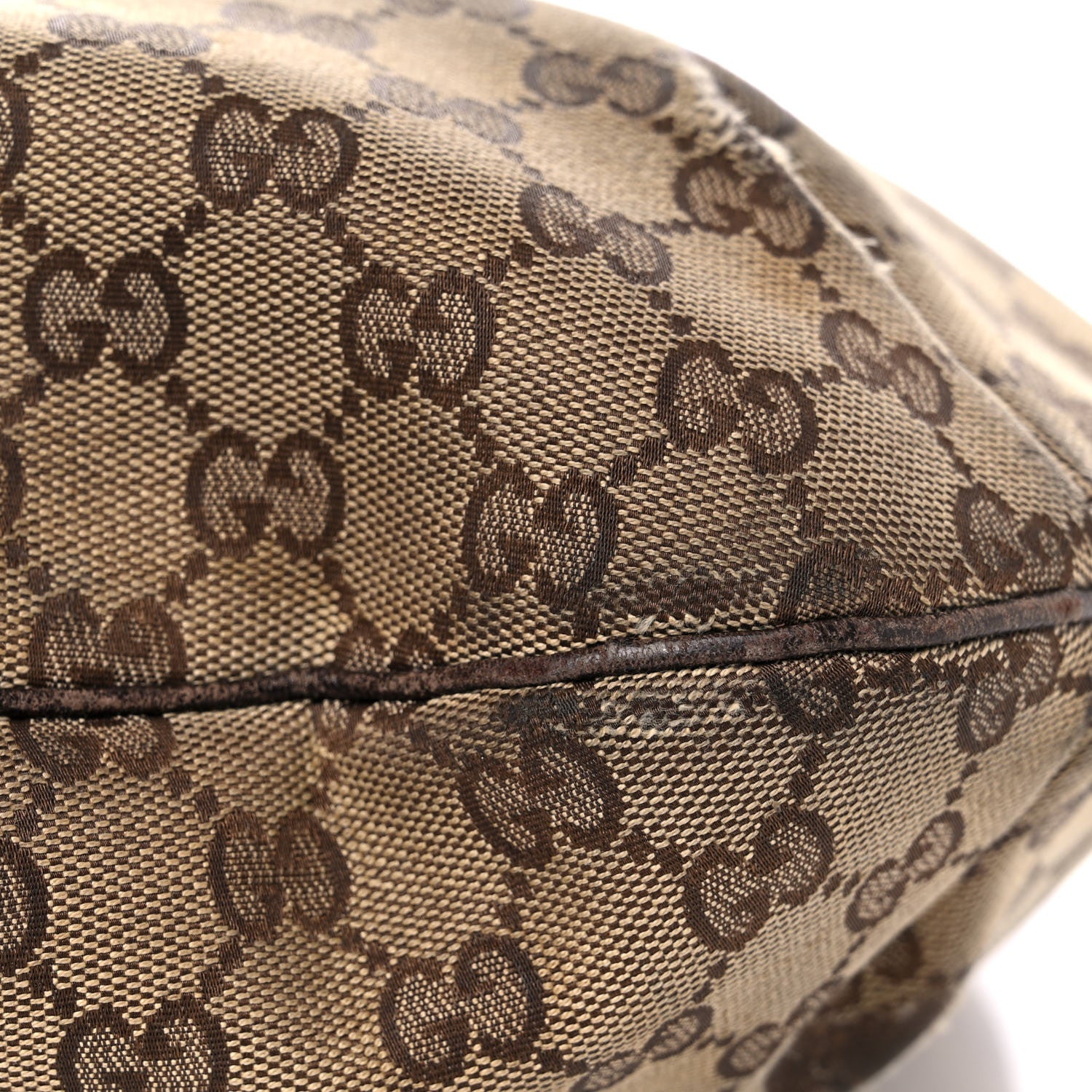 Gucci Monogram Hobo Dark Brown 19 of 32