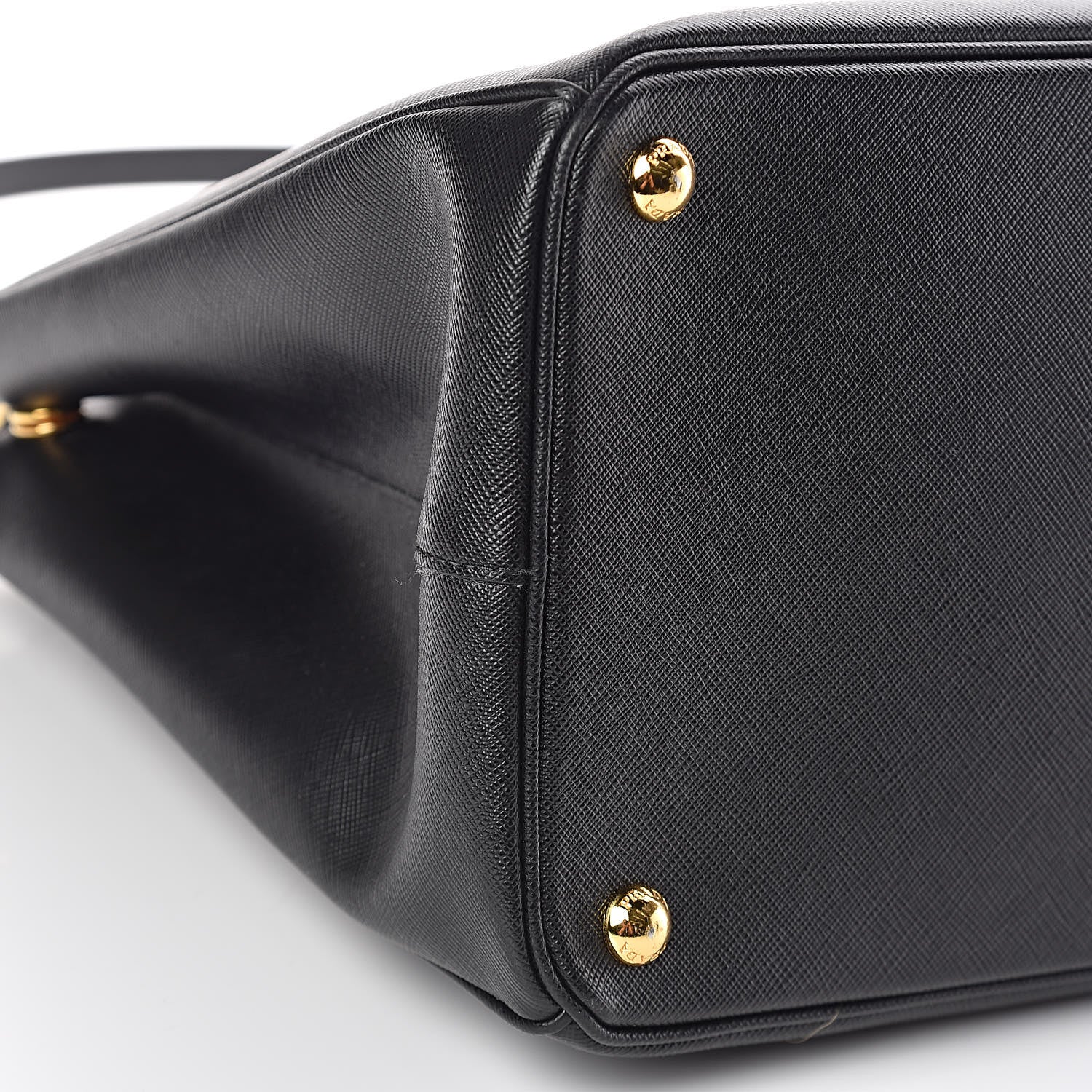 Prada Saffiano Large Galleria Double Zip Tote Black 9 of 10