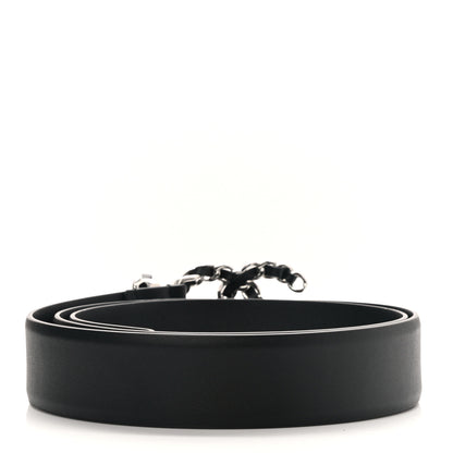 Chanel Calfskin CC Chain Belt 85 34 Black 2 of 6