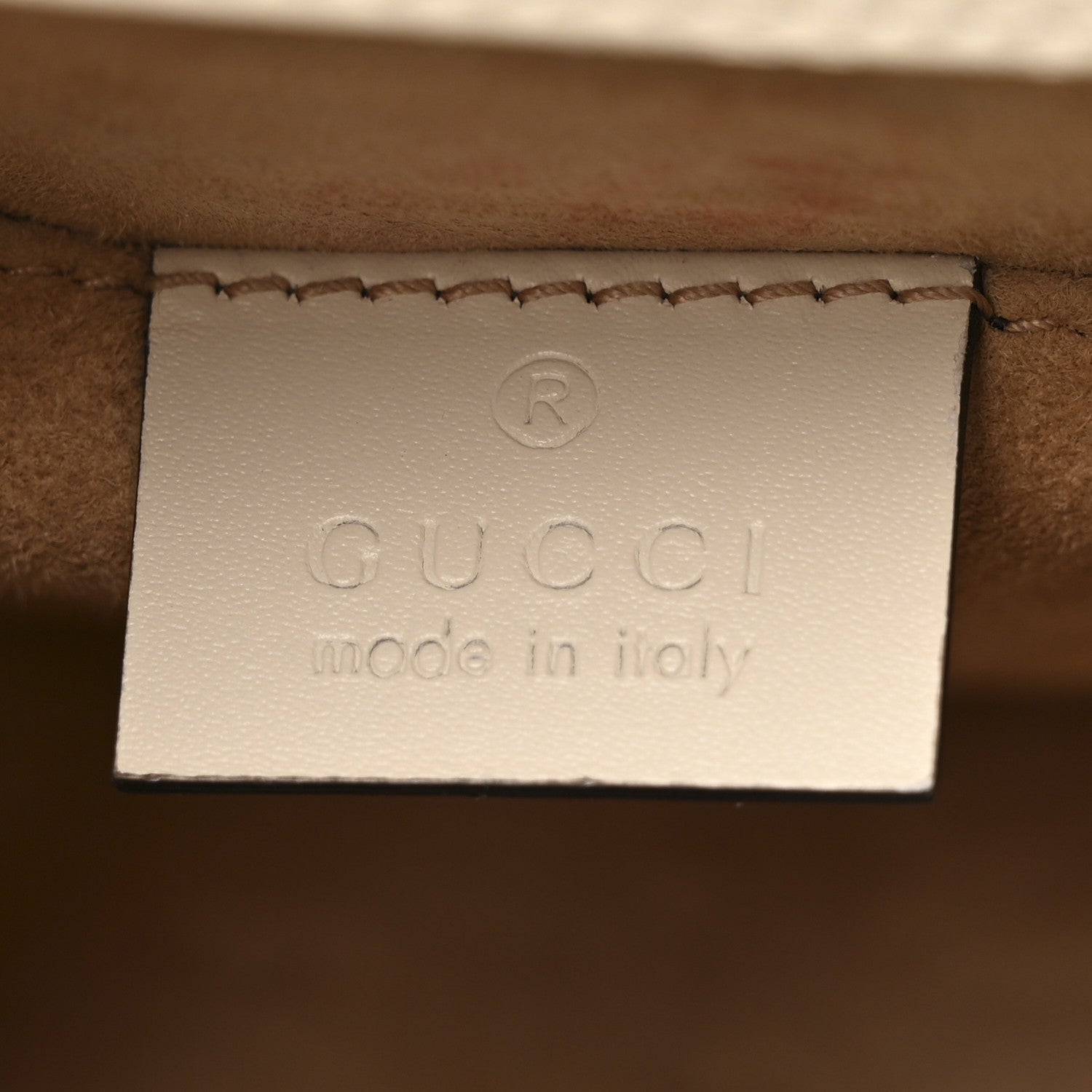 Gucci Calfskin Mini Sylvie Top Handle Bag White 6 of 19