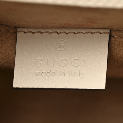 Gucci Calfskin Mini Sylvie Top Handle Bag White 6 of 19