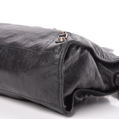 Balenciaga Agneau Giant 12 Rose Gold Hardware City Black 9 of 9