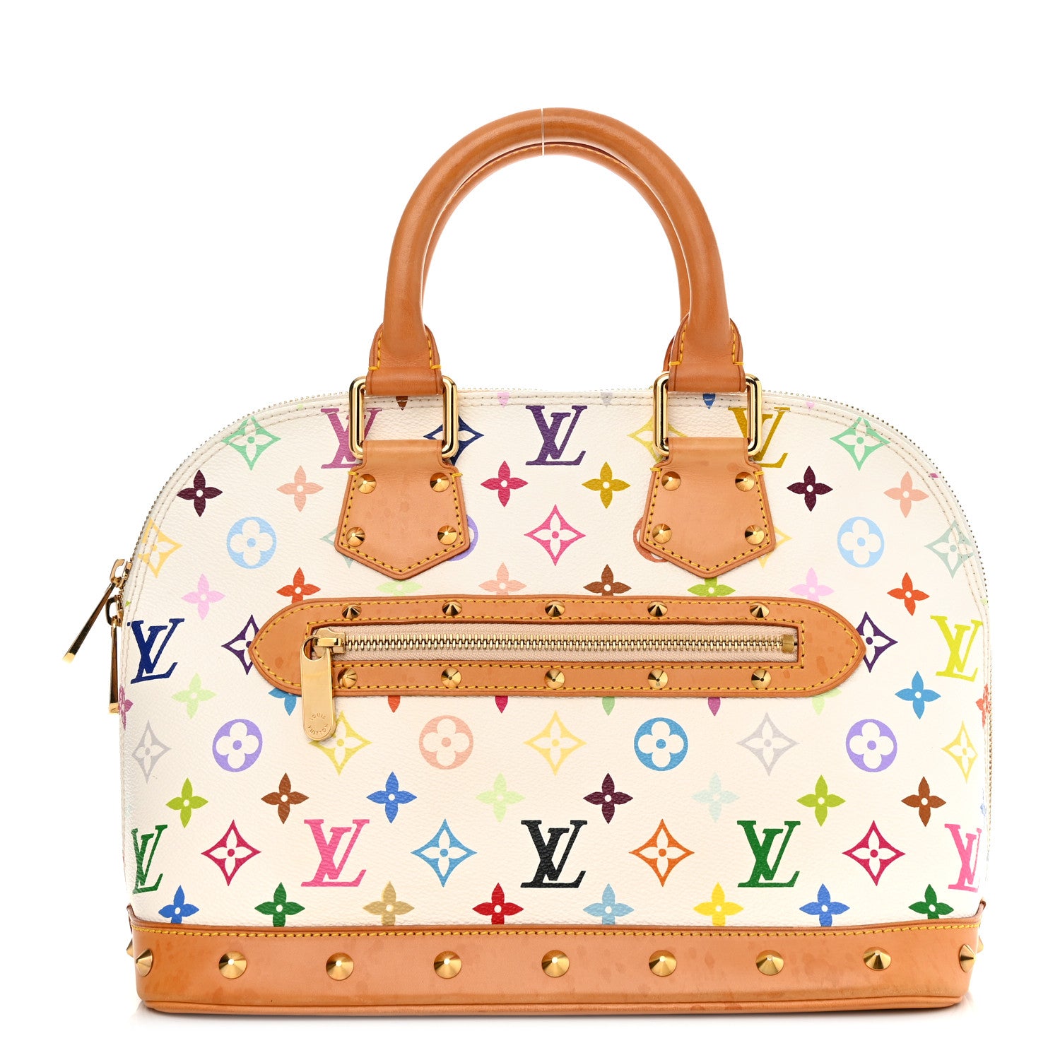Louis Vuitton Monogram Multicolor Alma White 1 of 9