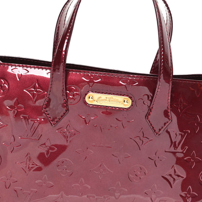 Louis Vuitton Vernis Wilshire PM Amarante 7 of 10