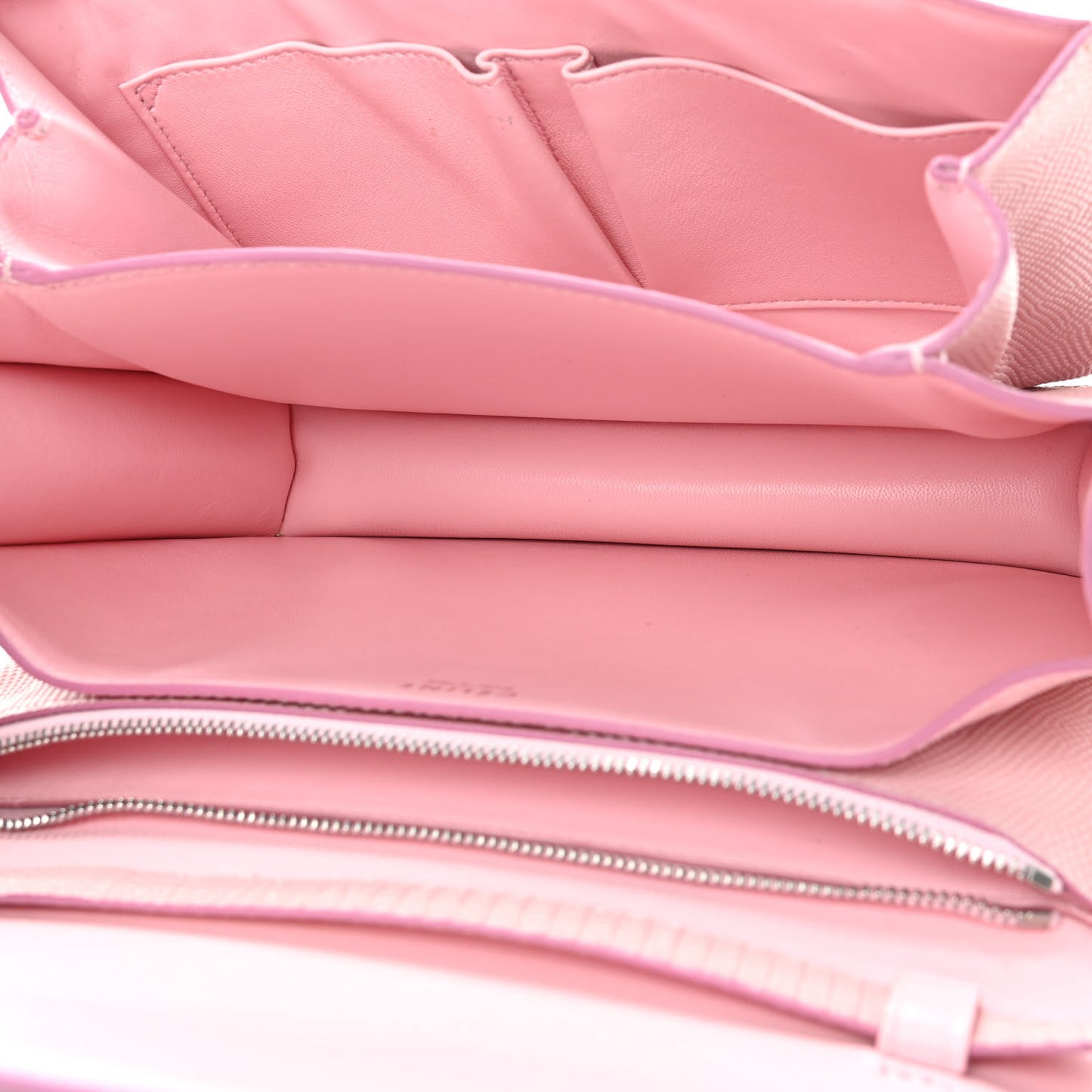 Lizard Medium Classic Box Flap Bag Pink