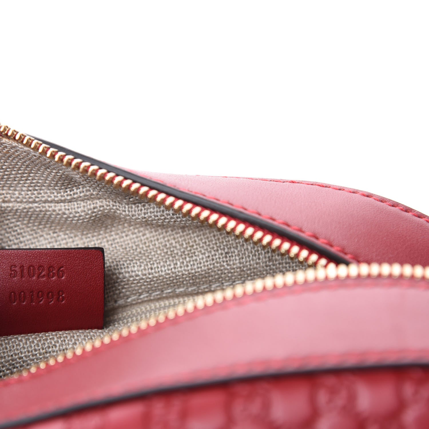 Gucci Soft Microguccissima Medium Crossbody Bag Rosso 9 of 10