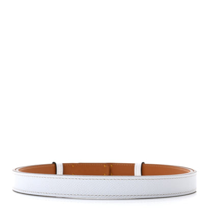 Hermes Epsom Kelly Belt White 2 of 5