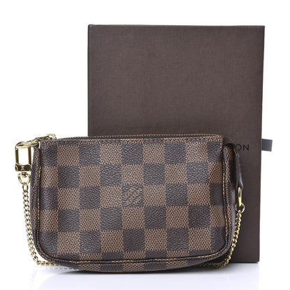 Louis Vuitton Damier Ebene Mini Pochette Accessories 10 of 10
