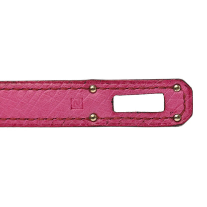 Hermes Ostrich Kelly Longue Wallet Fuchsia 7 of 10