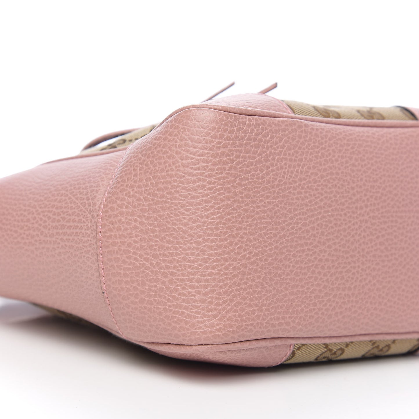 Monogram Small Bree Tote Beige Soft Pink