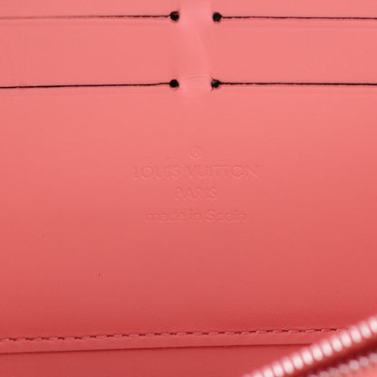 Louis Vuitton Vernis Jungle Dots Zippy Wallet Sugar Pink Poppy 6 of 7