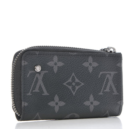Louis Vuitton Monogram Eclipse Car Key Holder 3 of 8