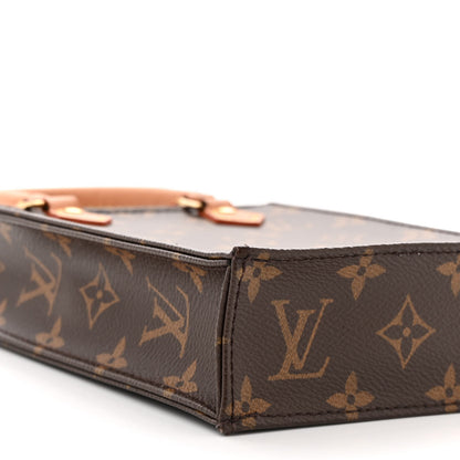 Louis Vuitton Monogram Petit Sac Plat 9 of 12