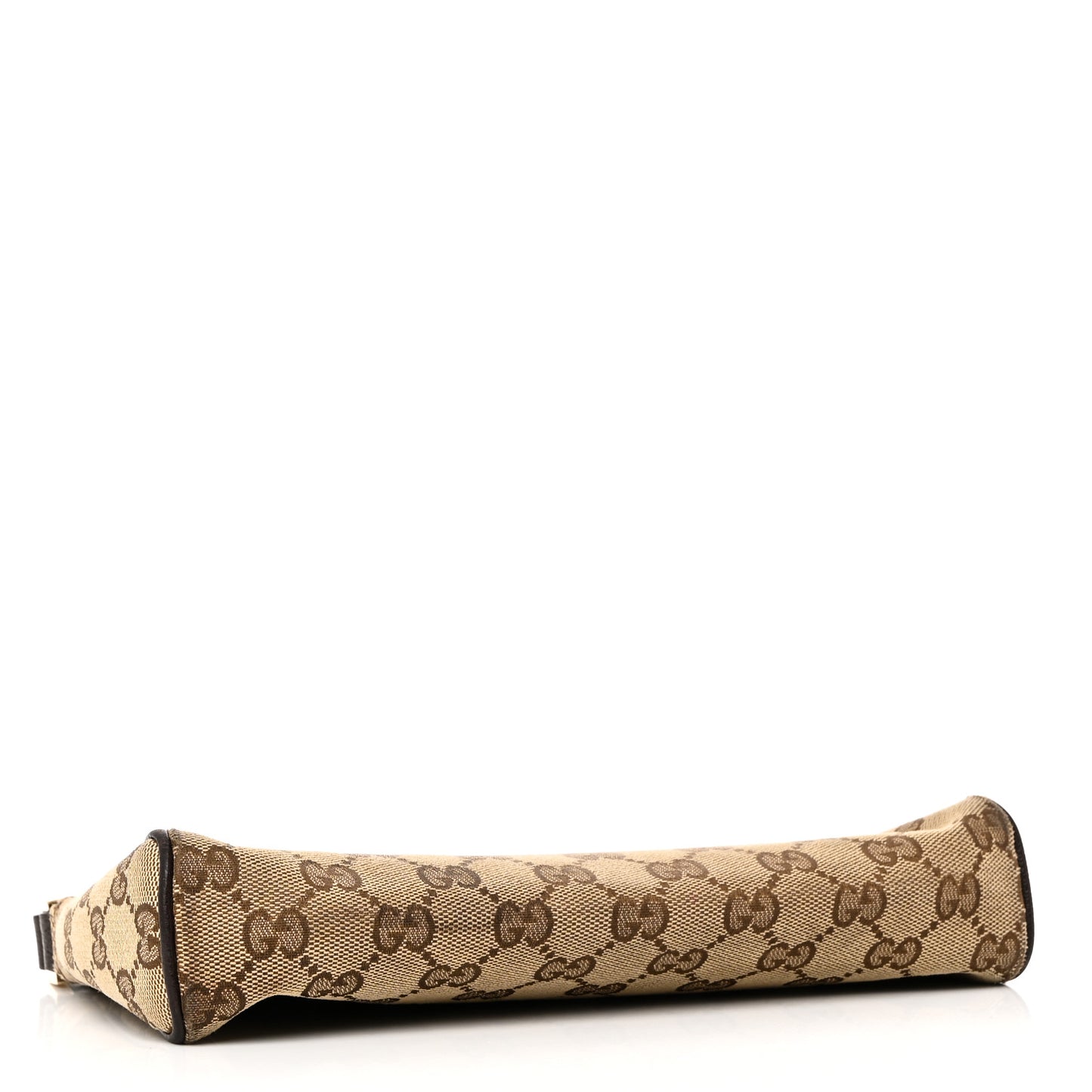 Monogram D Ring Cosmetic Case Brown