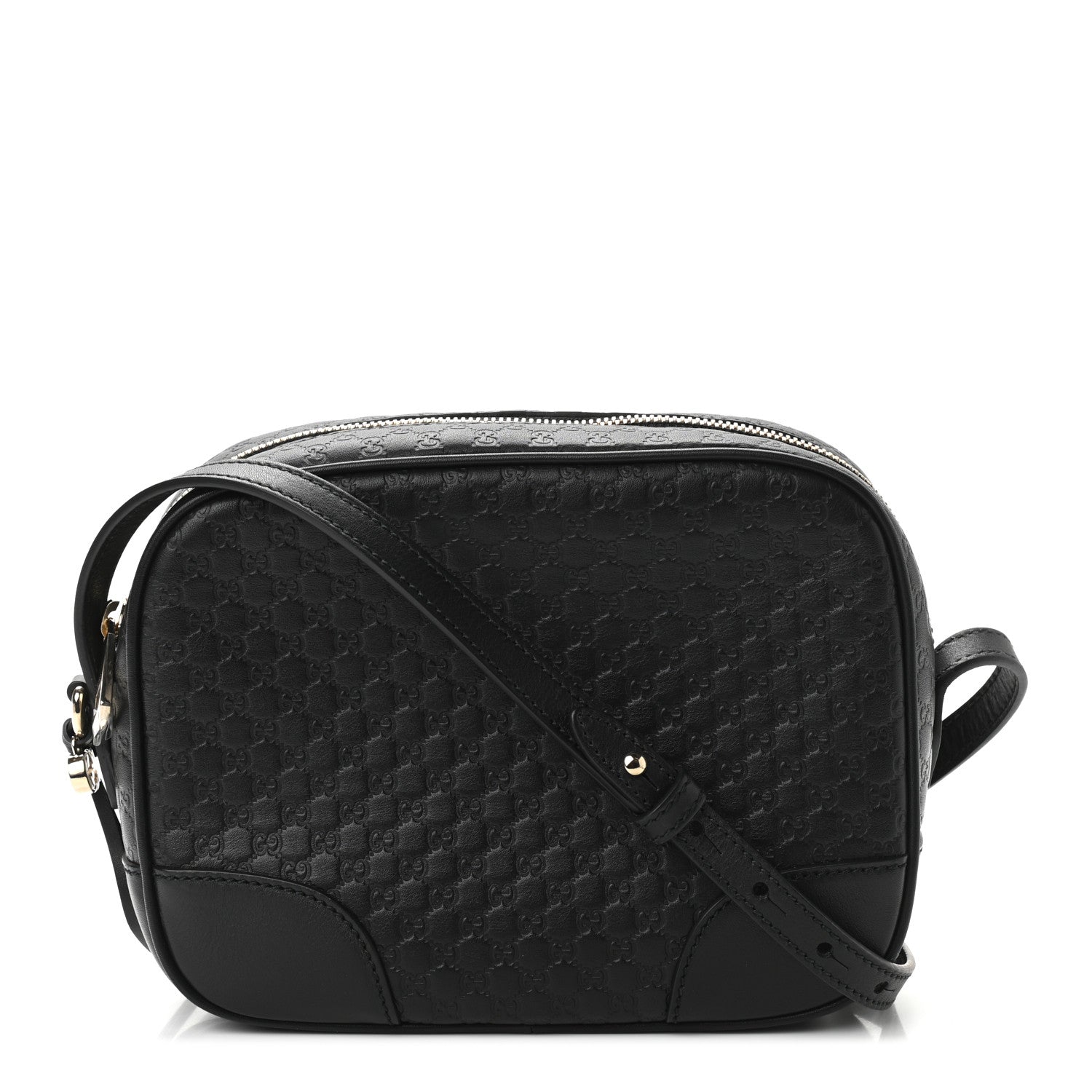 Gucci Microguccissima Mini Bree Messenger Bag Black 1 of 10