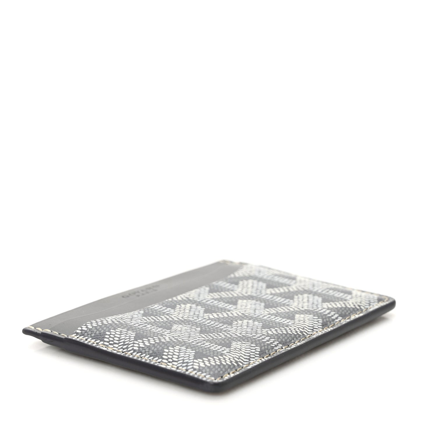 Goyardine Saint Sulpice Card Holder Grey