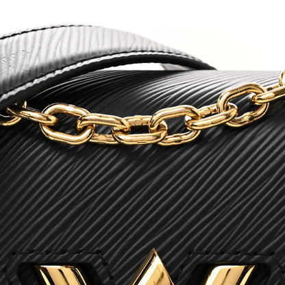 Louis Vuitton Epi Twist Shoulder Bag PM Black 8 of 10