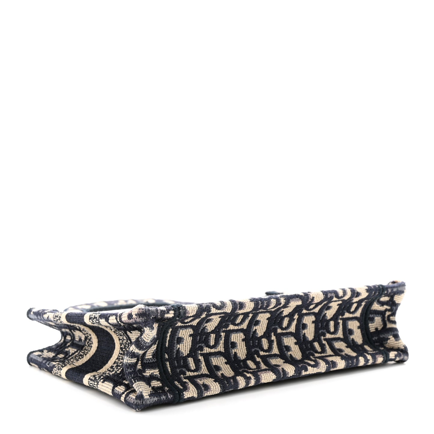 Oblique Mini Book Tote Blue Multicolor