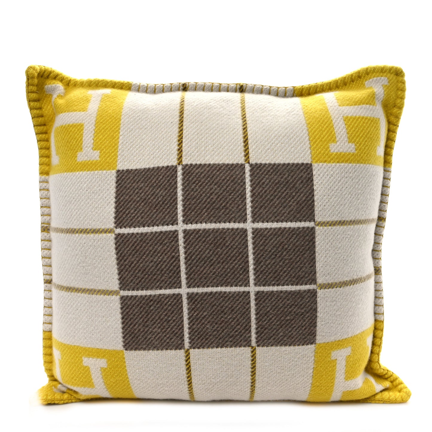 Wool Cashmere Avalon III Pillow PM Gris Soleil