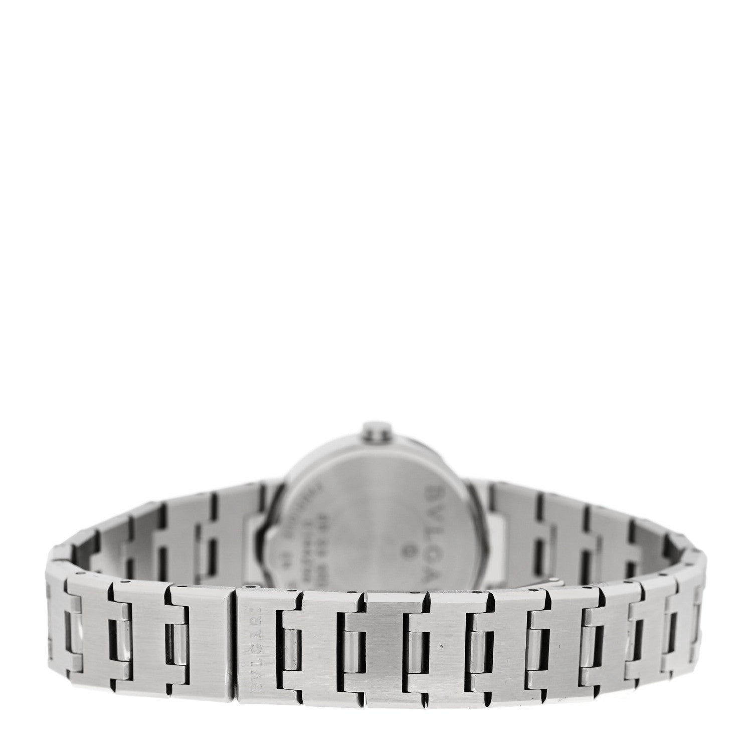 Bulgari Stainless Steel 23mm Quartz Watch Black 3 of 4