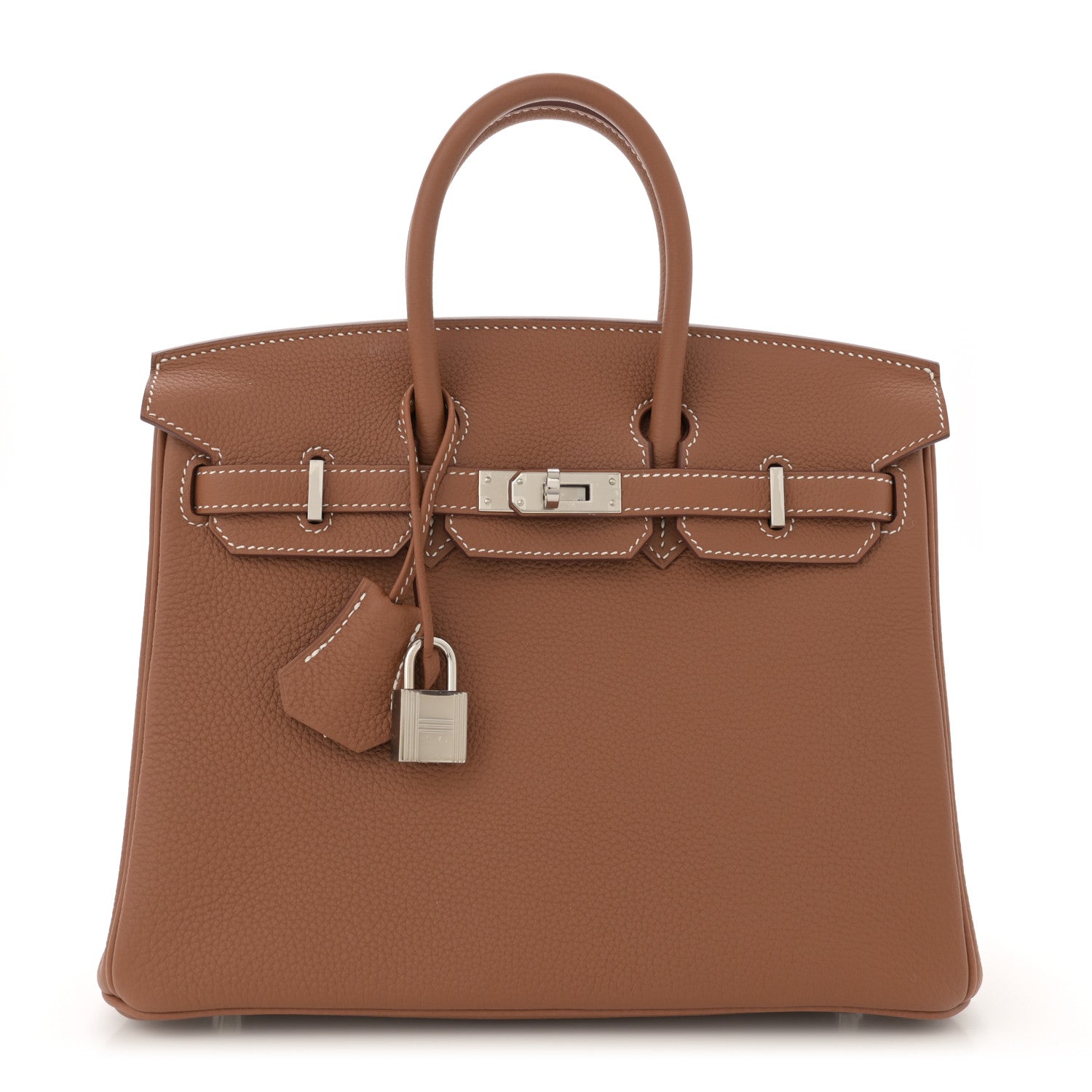 Hermes Togo Birkin 25 Gold 1 of 11
