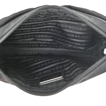 Prada Tessuto Nylon Saffiano Belt Bag Black 5 of 10