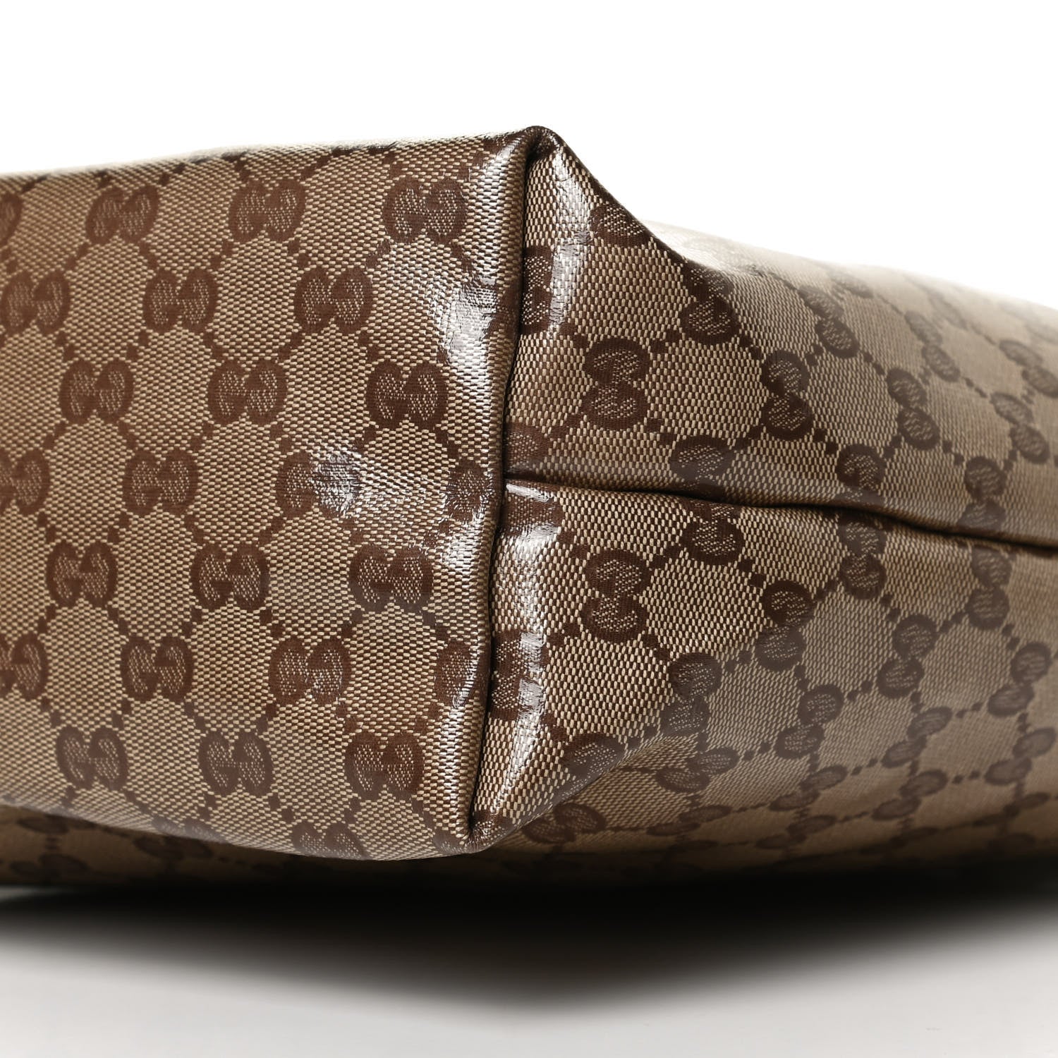 Gucci Crystal Monogram Joy Tote Dark Brown 11 of 12