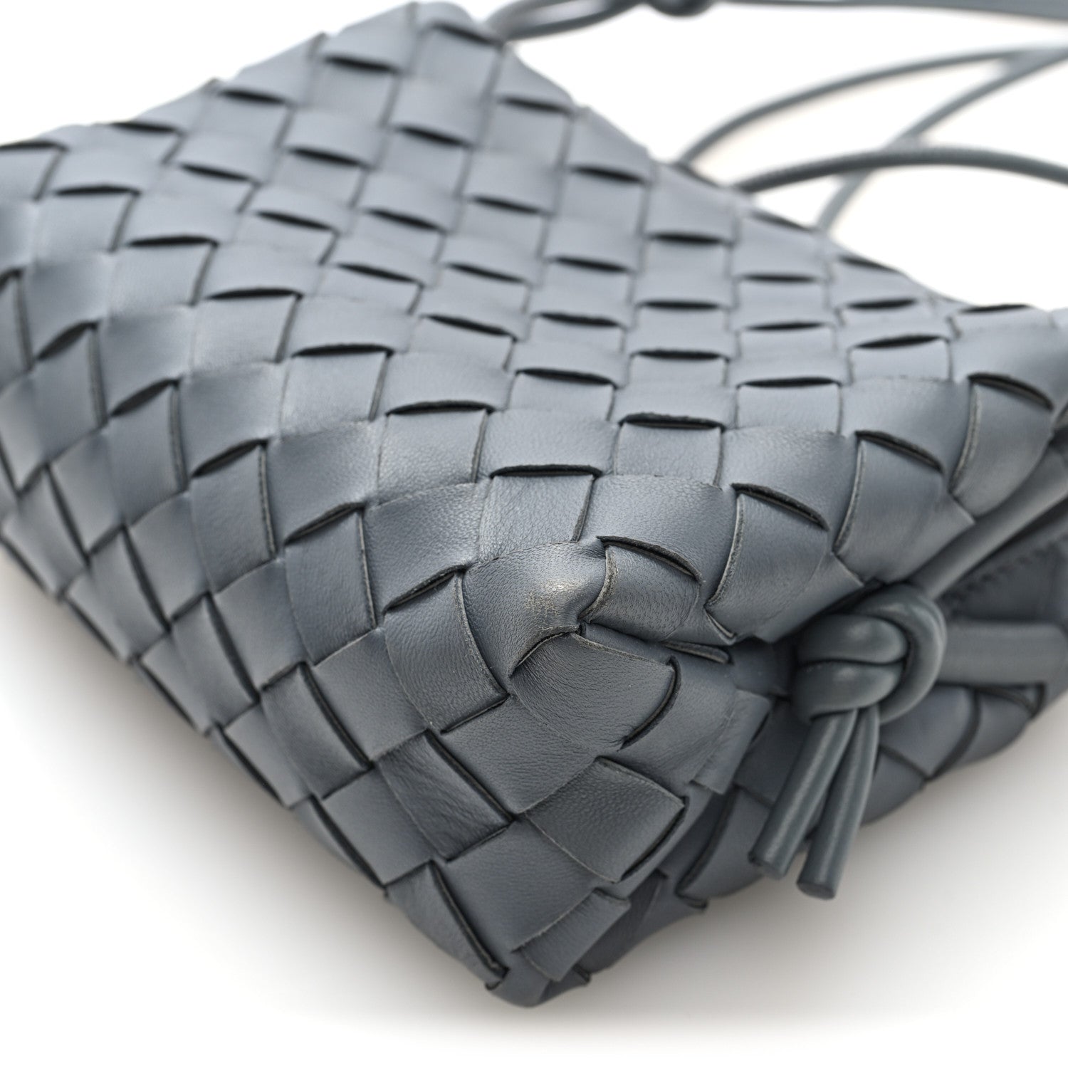 Bottega Veneta Nappa Intrecciato Mini Loop Camera Bag Thunder 9 of 9