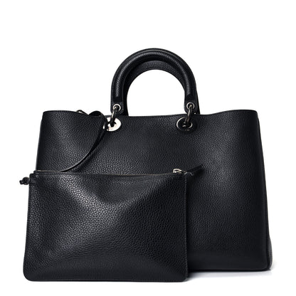 Christian Dior Bullcalf Large Diorissimo Tote Black 1 of 5
