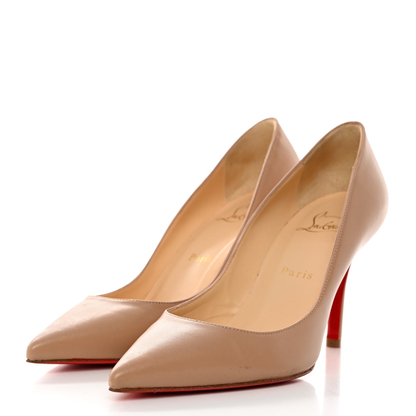 Shiny Nappa Apostrophy 85 Pumps 37 Nude