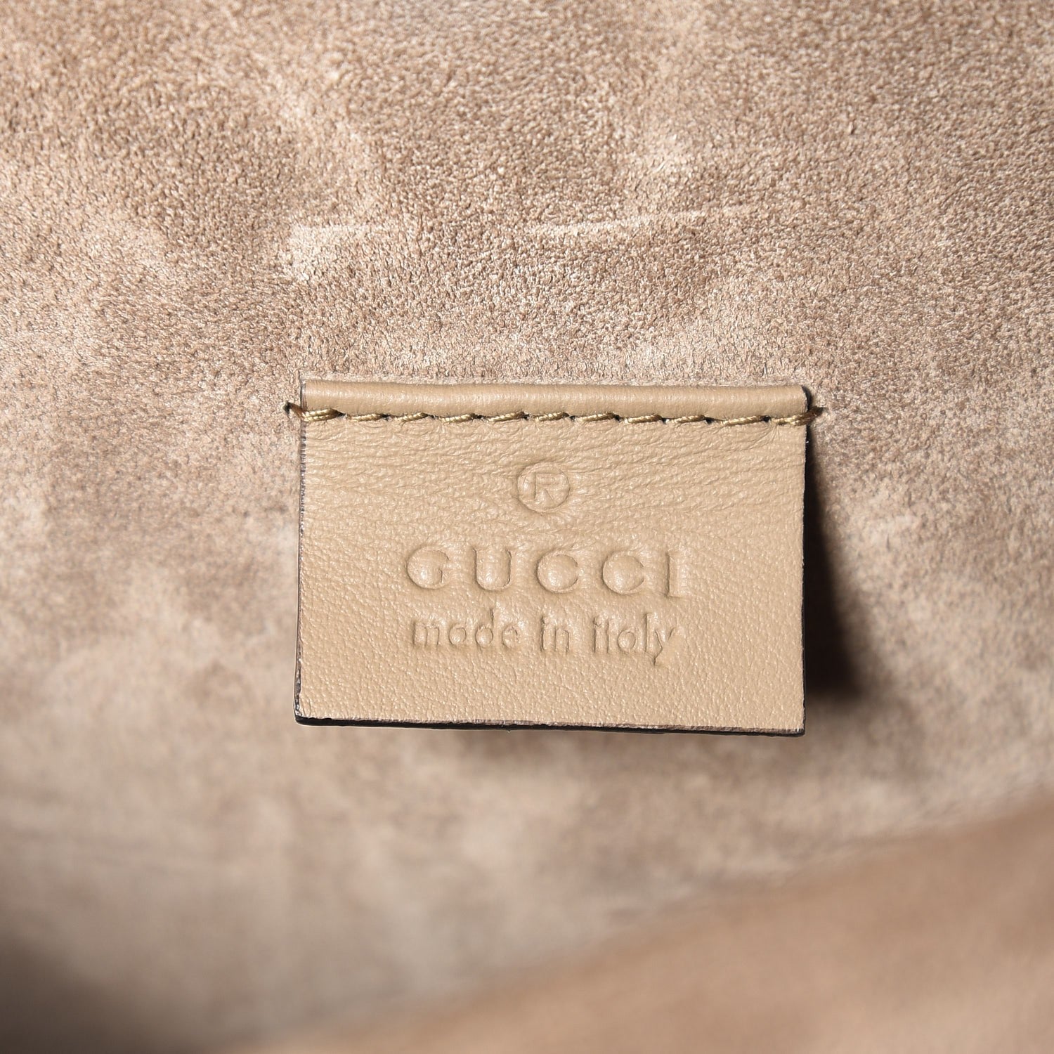 Gucci GG Supreme Monogram Mini Dionysus Shoulder Bag Taupe 8 of 8